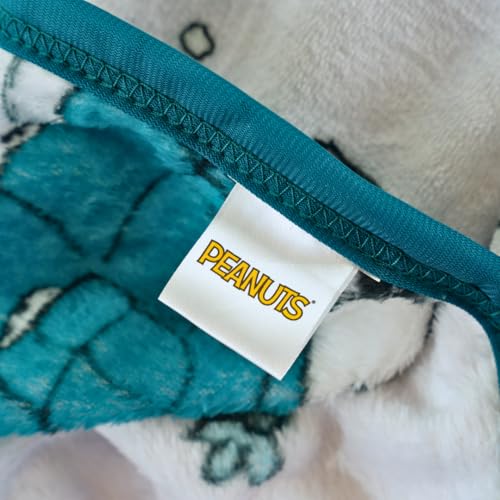 Doudoune Snoopy Peanuts plaid anti-froid couverture chaude douce pour frissons - 5