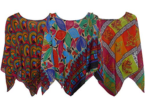 Up2date Fashion Women's Poncho Combo Packs, One Size (S-2X), Style Special-17