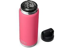 Rambler 36 oz Bottle, Vacuum Insulated, Stainless Steel with Chug Cap, Tropical Pink