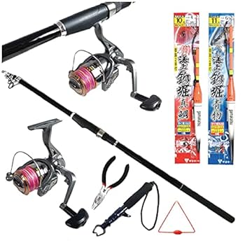 Amazon | つり具TEN 海上釣り堀入門 完全セット PEライン付（竿