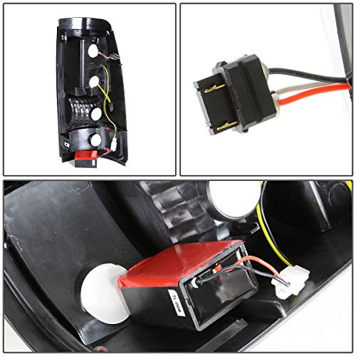 Image of DNA MOTORING TL-CSIL03-LED-RD3D-CH-SM LED 3D Tail Light Assembly Driver & Passenger Side [Compatible with 03-06 Silverado / 07 Sierra]