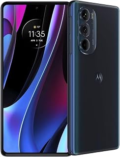 Motorola Edge + 5G |2022| 4800mAh Battery | Unlocked | Made for US 8/256GB | 50MP Camera | Cosmos Blue (Renewed)