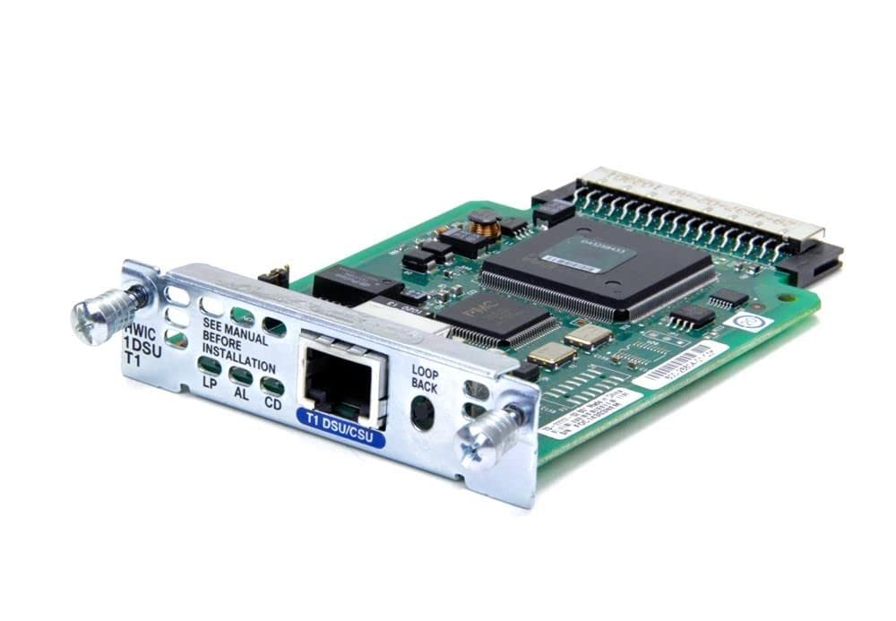 Cisco HWIC-1DSU-T1 1-Port T1/Fractional T1 DSU/CSU WAN Interface Card