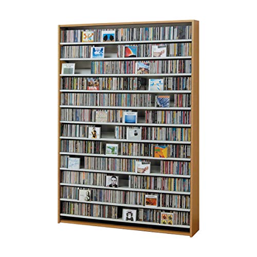 オークス CDストッカー CS1668 N ナチュラル