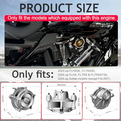 Spike Turbine M8 Air Cleaner Filter