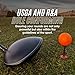 YATTA GOLF Telos Premium Golf Tees – Adjustable Golf Tees – Tee Off with Greater Consistency and Shoot Better Scores - Unbreakable Golf Tees – Lasts The Average Golfer A Season (Fire Red)