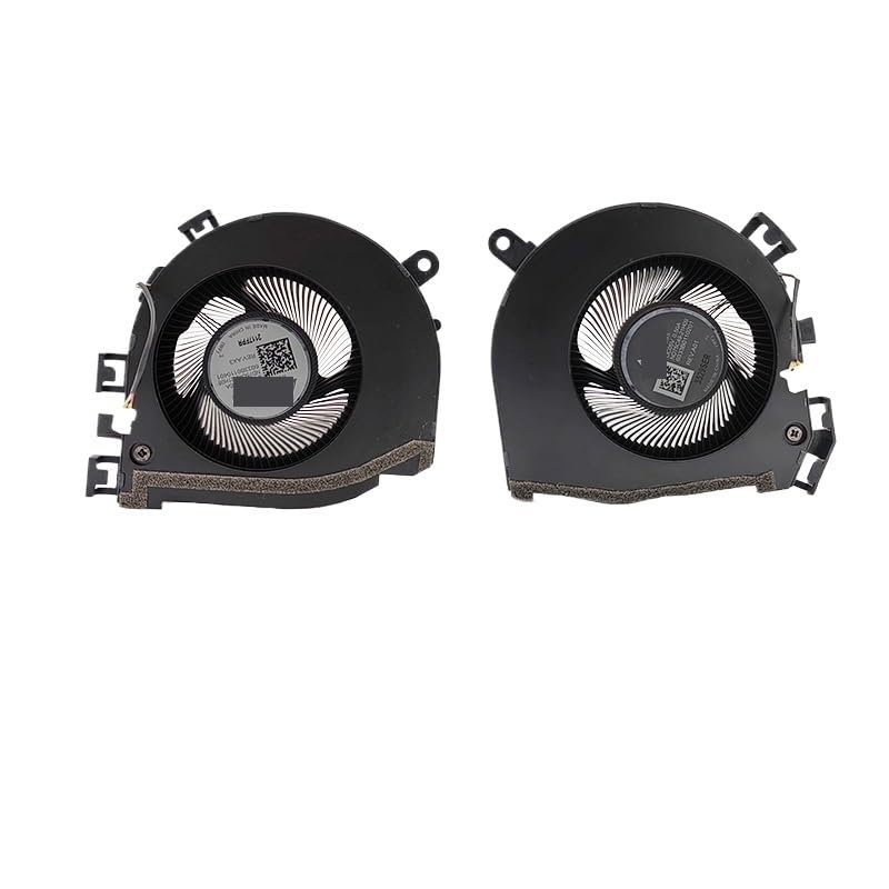 CPU GPU Fan Cooler for Hp for zbook fury 16 g10 ND75C49-21H08 6033B0110401 ND75C49-21H09 6033B0110201 DC 5V 0.5A Replacement Parts(A Pair Fan)