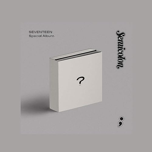 Pledis Entertainment Seventeen - Álbum de punto y coma + póster plegado+juego de tarjetas fotográficas adicionales