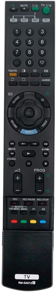 VINABTY RM-GA012 Remote Control for Sony TVs KLV40Z450A KDL-40Z4500 KLV46Z450A KDL-46Z4500 KLV52Z450A KDL-52Z4500 KDL-40Z450