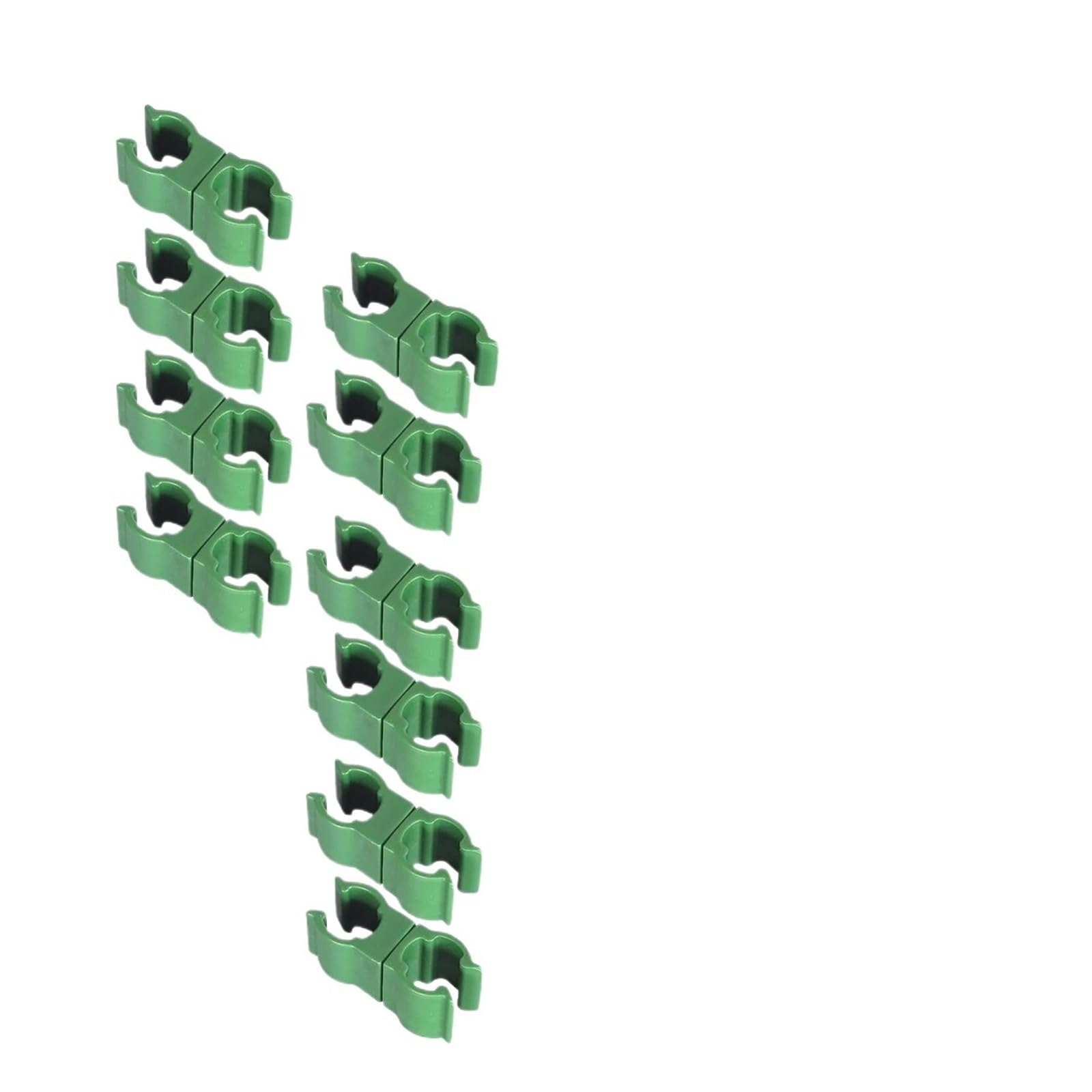 Tubes connecteurs poteau jardin 16mm et grille de support