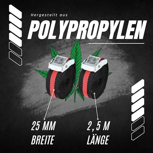 TronicXL Aufhängung für Aktivkohlefilter Filter Grow Box Zelt Schrank Stangen Befestigung Zubehör für Growbox für Homebox Growschrank Secret Jardin DiamondBox Zelsius Mars Hydro Spiderfarmer Spanngurt
