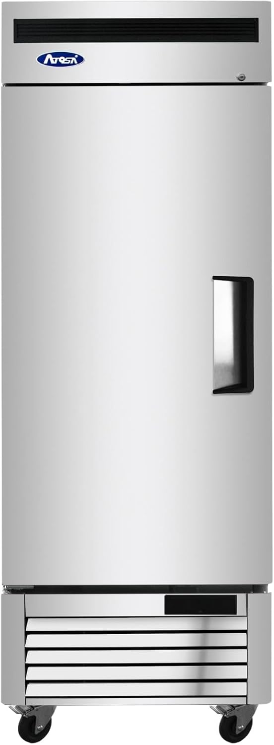 Commercial Upright Reach-In Freezer, Bottom Mount by Atosa