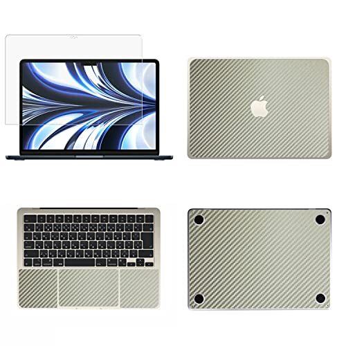 5_Zbg[ʁ{V{ʁ{p[Xg{^b`pbh] ClearView MacBook Air 13.6 2024 M3 / 2022 M2Ή  ڂɗD A`OA u[CgJbg ^Cv{XLV[ ی tB h~ {