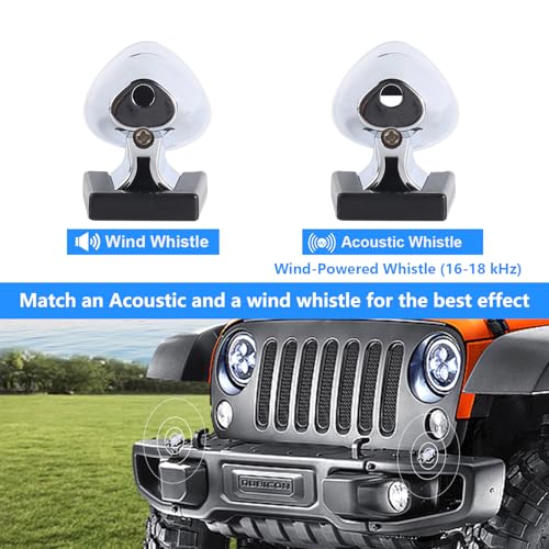 4pcs Deer Warning Whistles Device