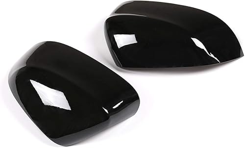 Miniatura 3 de CHEYA Cubierta de tapa de espejo retrovisor lateral exterior ABS para BMW X5 X6 X7 F15 F16 G05 G06 G07 2014-2019 Accesorios de automóvil (negro