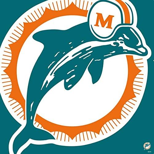 Skinit Decal Gaming Skin Compatible with PS4 Pro Console and Controller Bundle - Officially Licensed NFL Miami Dolphins Retro Logo Design