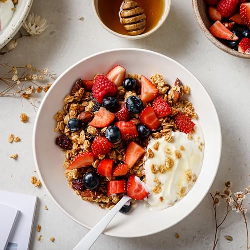 Scrumshus - The Premium Granola (500g), Made in the UK with Honey & Pure Maple Syrup, No Added Salt or Preservatives, GMO Free, Recyclable Packaging - Image 6