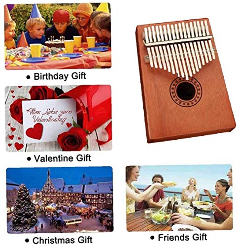 Piano pour pouce Kalimba 17 clés, piano pour enfant, en bois massif haute performance portable Mbira, livret d… - Les Beatles, Paul McCartney, John Lennon, RIngo Starr, George Harrison Piano pour pouce Kalimba 17 clés, piano pour enfant, en bois massif haute performance portable Mbira, livret d… – Image 7