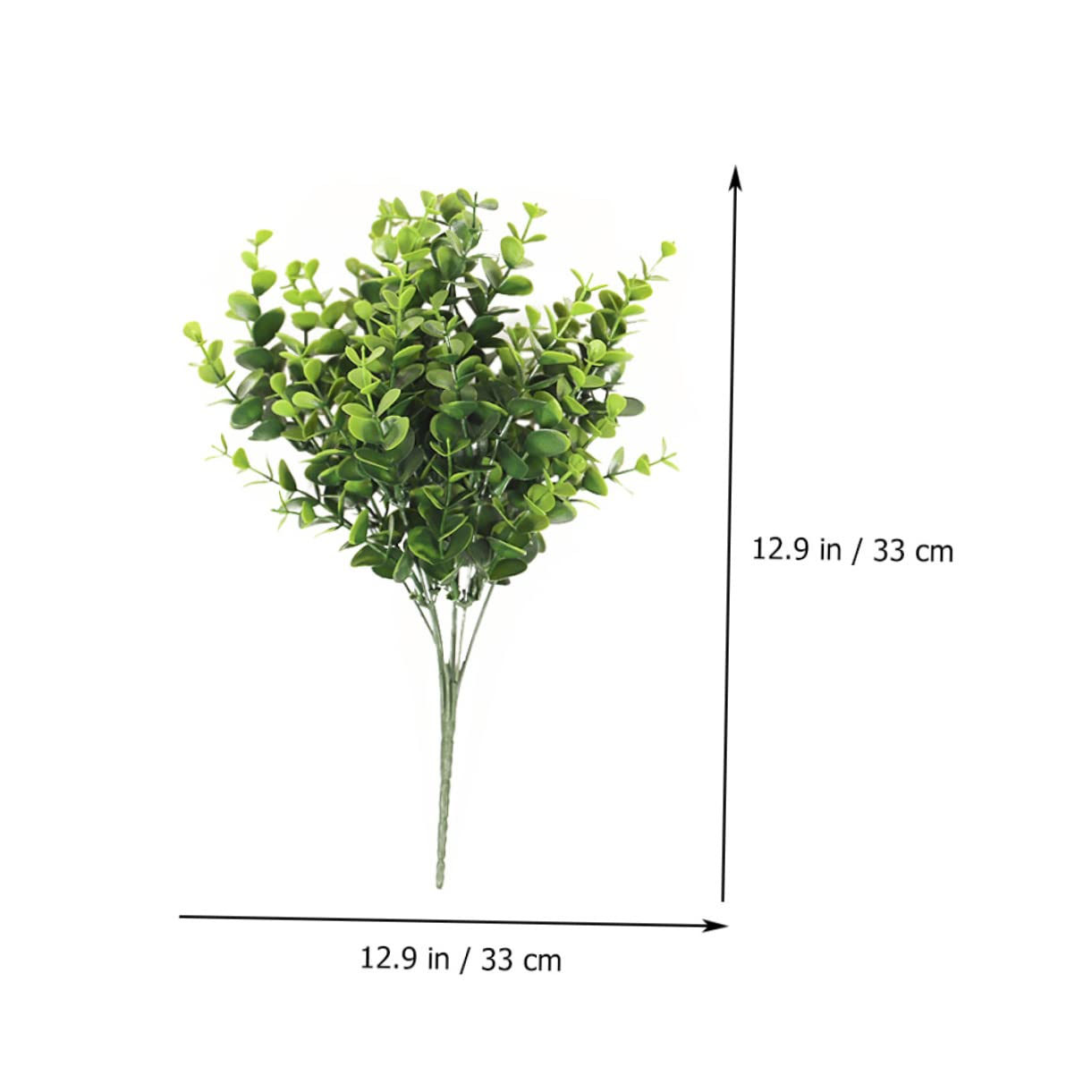 Alipis 8pezzi Eucalyptus Artificial Leaves Decorazioni Per Casa e Matrimonio Piante Fatte Premium Foglie Simulate Per Eventi e Feste Effetto Realistico Per Interni Ed Esterni