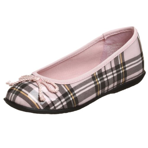 UNIONBAY Little Kid/Big Kid Crystal Plaid-g Ballet Flat
