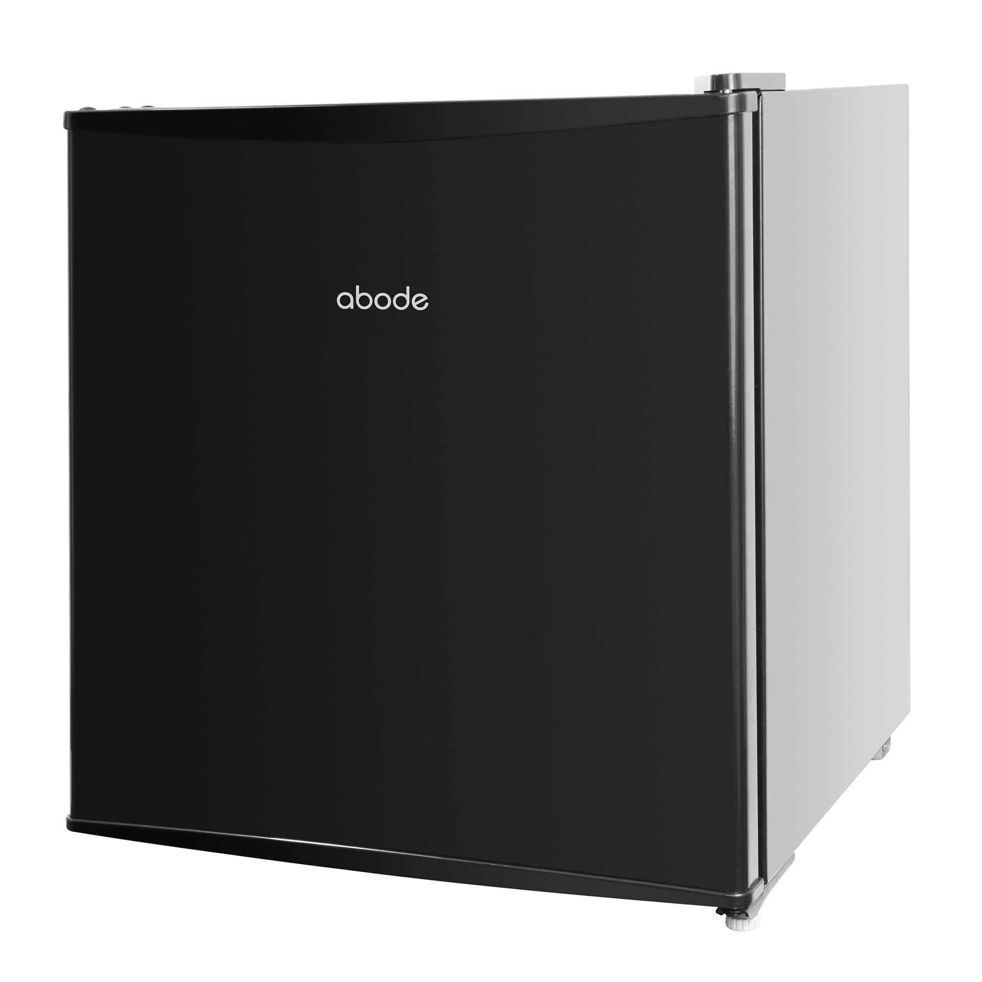 Abode Table Top Mini Freezer Black Freestanding 31 Litre Capacity with Reversible Door, 4 Star Freezer Rating, Adjustable Feet & 1 Wire Shelf ATTFZ0E1B (Black)