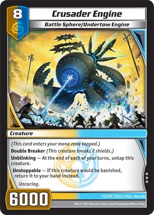 Kaijudo TCG - Crusader Engine (72/110) - Clash of the Duel Masters