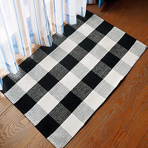 Tapis rectangulaire antidérapant inclinement stable pour sol lisse de salon