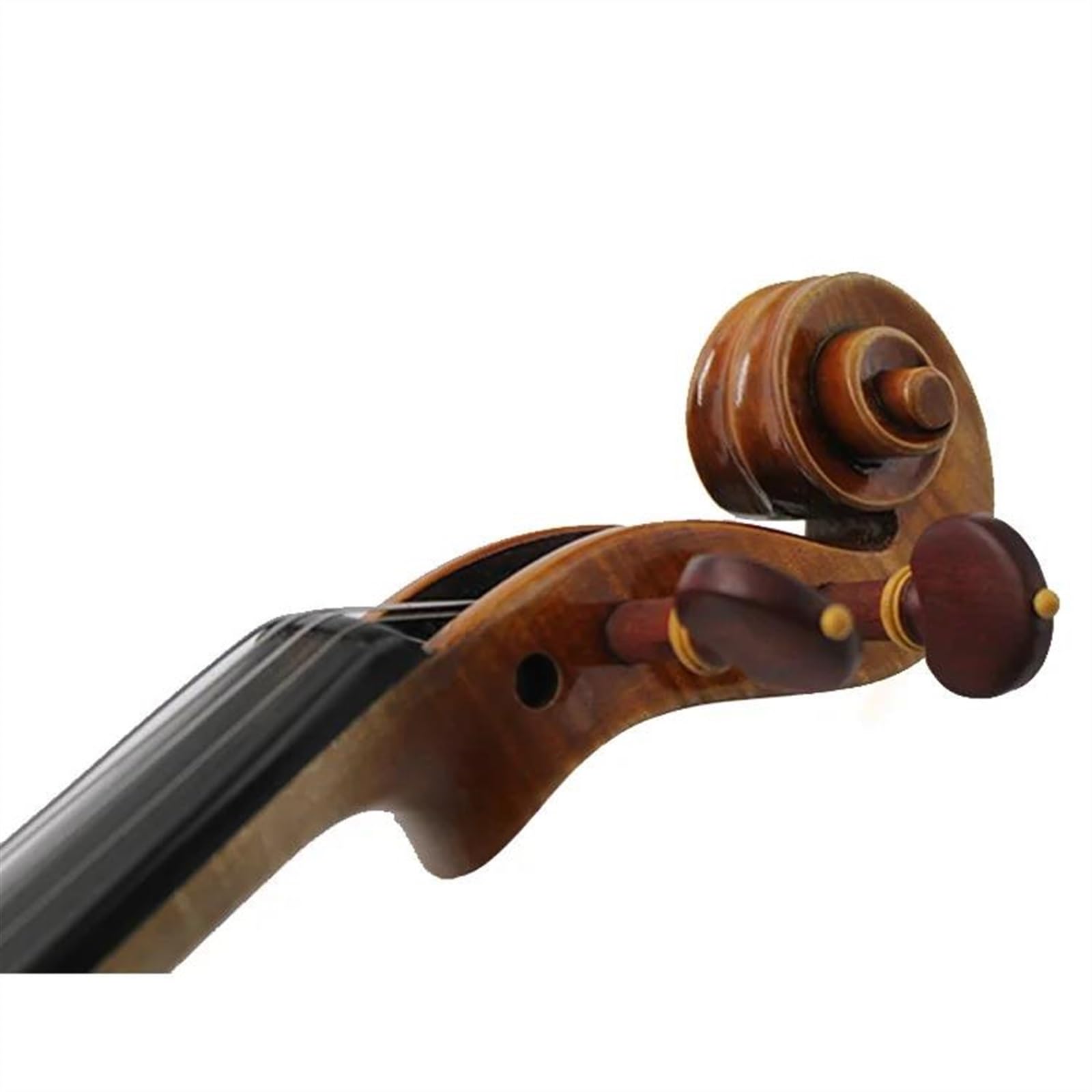 Violine 4/4 Violine Ausgewähltes Massivholz Fichte Schlagfläche Mit Achteckigem Bogen Quadratischem Etui