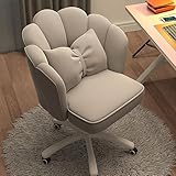 【Design Mignon de Pétale avec Coussin à Noeud Papillon】L'adorable coussin à nœud papillon ajoute une touche ludique à la chaise,apportant une certaine élégance à votre décoration intérieure. Convient pour le bureau, l'étude,le salon,la chambre,le dressing,etc.Qu'il soit placé dans votre coin vanité ou comme chaise de bureau stylée,il offre un confort supplémentaire tout en étant irrésistiblement mignon.C'est le cadeau idéal pour la famille et les amis.