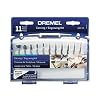Dremel 689-01 Carving and Engraving Rotary Tool Accessory Kit – Perfect for use with Wood, Metal, and Glass (11 Piece)