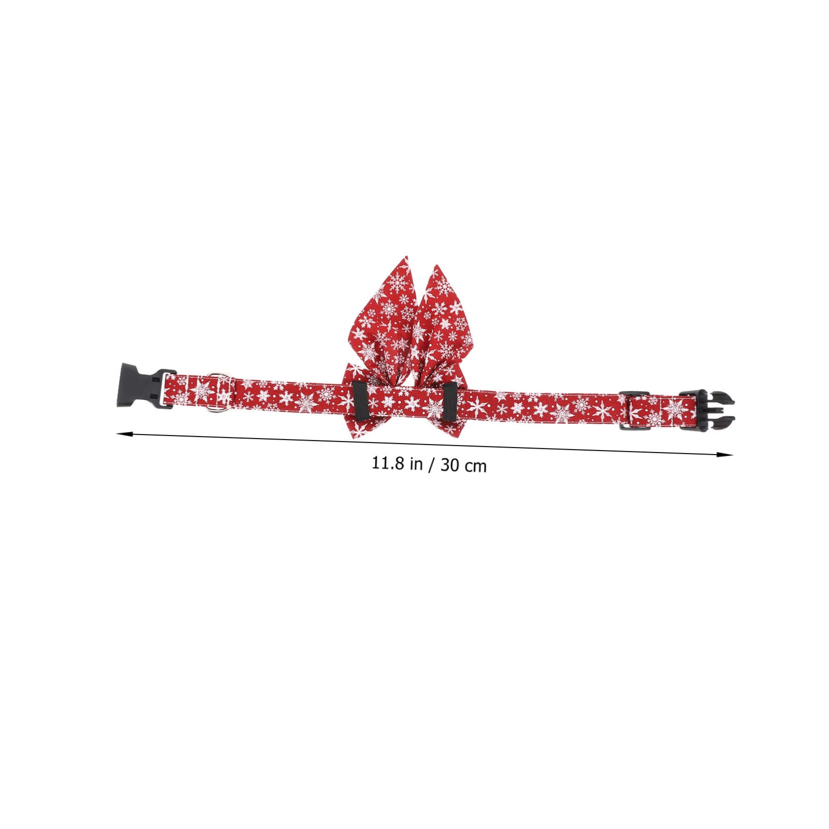 BESTonZON Collier Ajustable pour Chat avec Nœud Décoratif Collier de Noël pour Chaton Accessoires pour Animaux