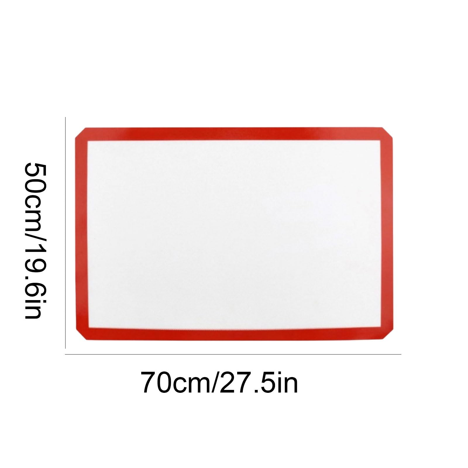 Wiederverwendbar Fiberglas-Silikon-Backmatte, atmungsaktives Gitter, multifunktional, antihaftbeschichtet, waschbar, wiederverwendbar Klebt nicht(70)