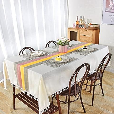 Mantel 140 × 180 con 4 Manteles Individuales Cover