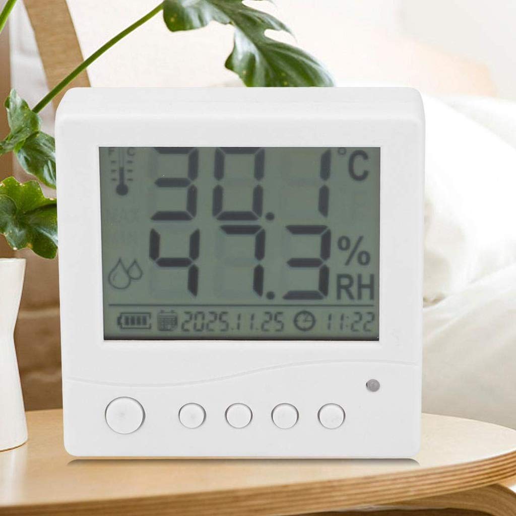 PNAWLLCF-65 Alta precisione di Temperatura e umidità Meter Coperta delle Famiglie a Parete Termometro elettronico Asciutto e Bagnato Baby Room Digital