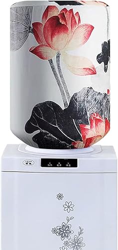 Miniatura 1 de Dispensador de agua de 5 galones a prueba de polvo, cubierta protectora de cubo de agua de tela de alta elasticidad, cubierta protectora elástica