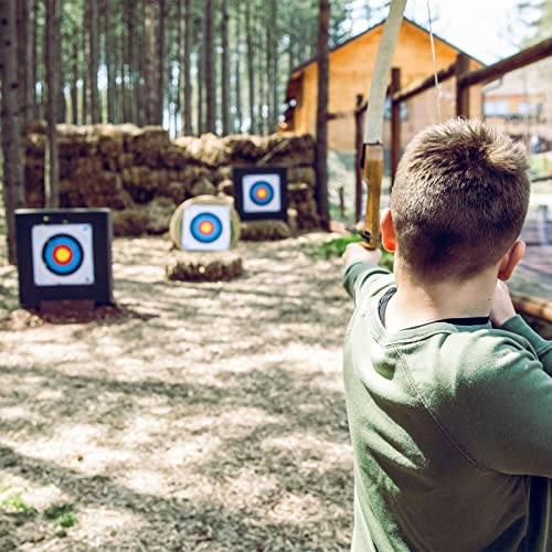 Nasharia Archery Targets: 40 Pcs Archery Targets For Backyard With 8 Pcs Target Nail 2 Pcs Marker And Paper Shooting Targets For Hunting Archery Target Practice Accessories #TOP5
