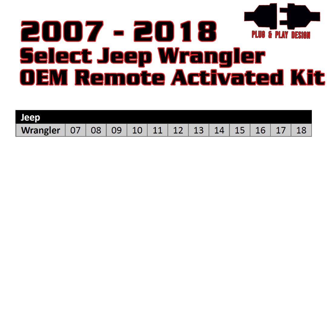 Remote Start For 2007-2018 Jeep Wrangler JK