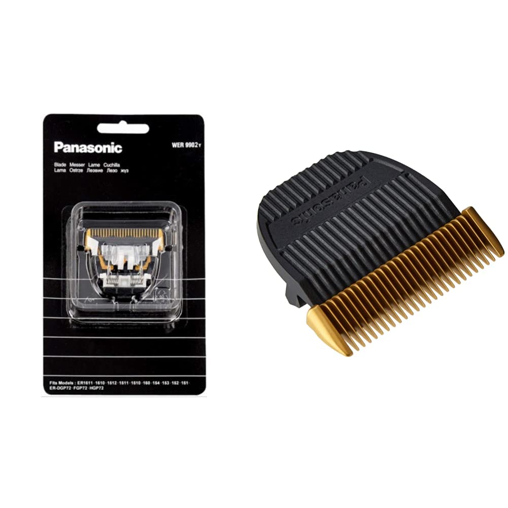 Panasonic - 615316 - Lame X-Taper Balade de Rechange pour les Tondeuses Er-1611/1610/1511/1510/160/154/153/152/151 Type Wer9902 & Panasonic Pro - WER9920Y - Lame X-taper Blade 2.0 de Rechange