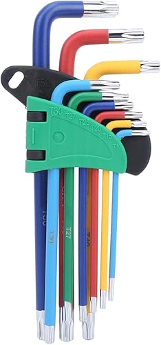 Juego de llaves hexagonales resistentes al desgaste, impermeable, a prueba de óxido, llave hexagonal, accesorio de reparación, llave hexagonal,