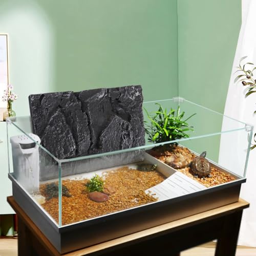 Habitat reptile et terrarium panneau decoratif Yardwe 3D aspect roche PU - 8