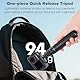 REYGEAK All-in-One Magnetsauge schnell abnehmbare Selfie-Stick, Osmo Action Mini Verlängerungsstab, kompatibel mit Osmo Action 3, Osmo Action 4,Osmo Action 5 Pro