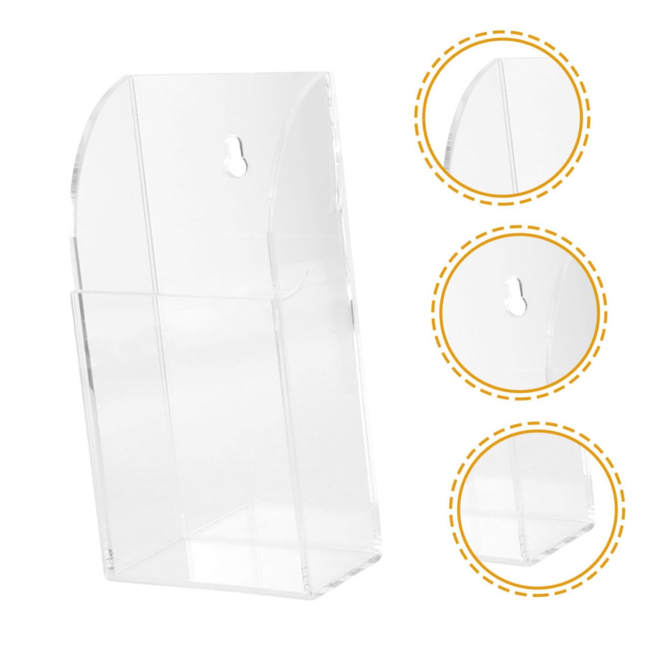 STOBOK 6pezzi Organizer Murale Per Telecomandi Per Conservare e Ordinare Telecomandi e Accessori Soluzione Di Stoccaggio Per Casa e Ufficio
