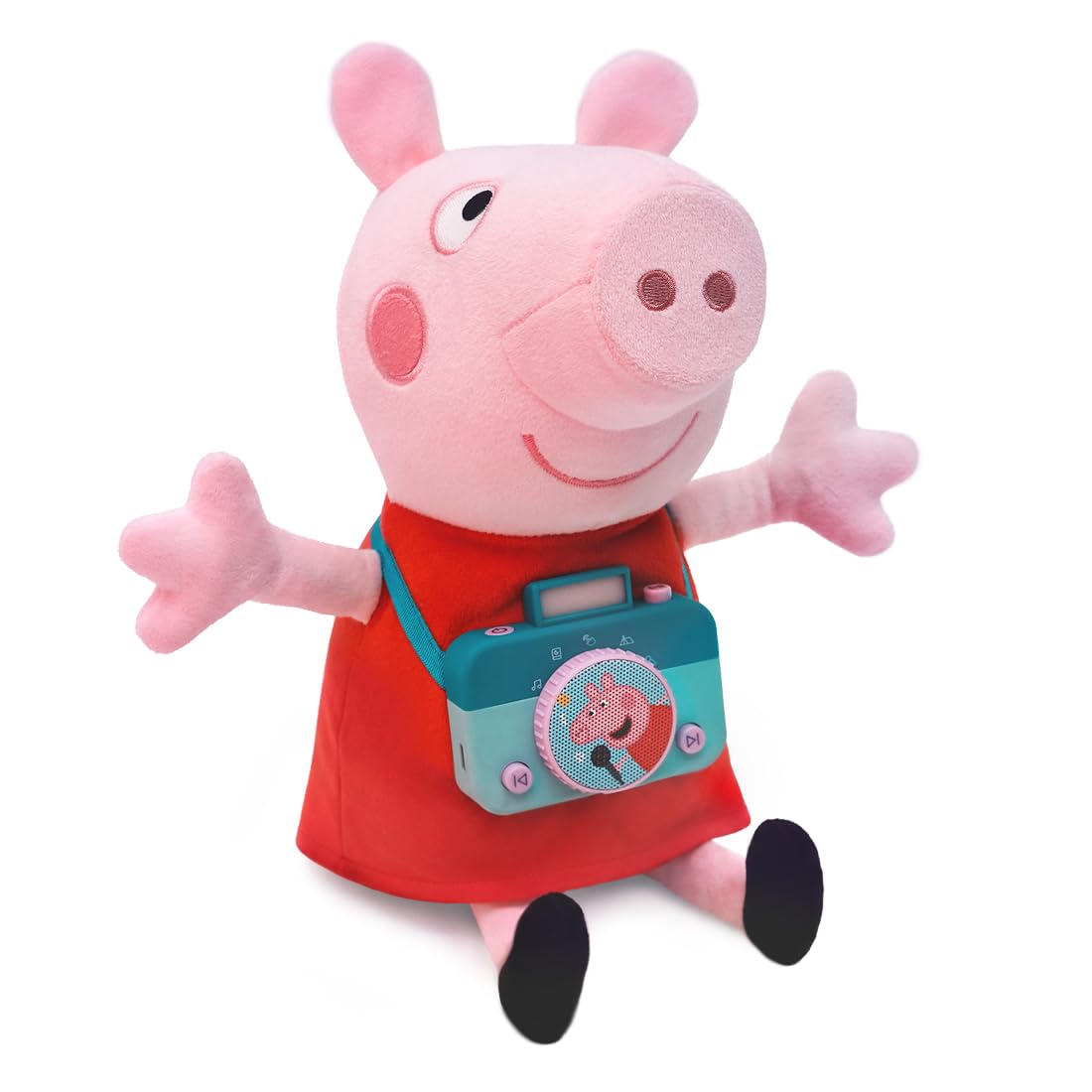 PlayShifu Peppa Pig Toy | Gift a Magical Storytelling Experience! | an Interactive Plush that Sings, Tells Stories & Plays Rhymes | Adorable for Boys & Girls Ages 3–6