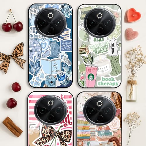 Image of COLORflow Back Cover Compatible with Vivo T4 5G / Y300 Pro 5G / iQOO Z10 5G | Aesthetic Era Customized | Shockproof TPU Bumper with Camera Protection Back Cover
