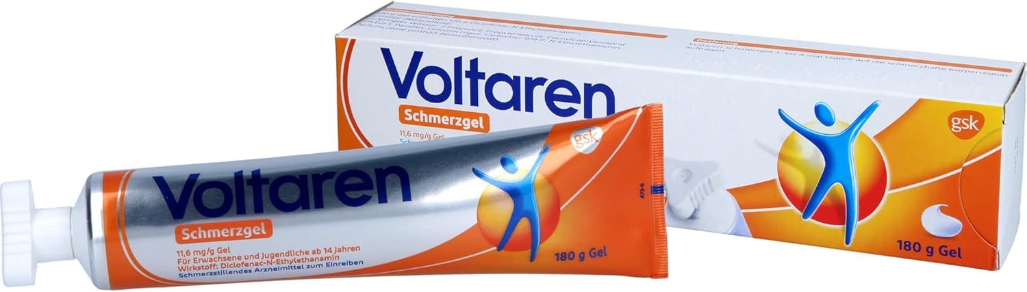 Voltaren Schmerzgel mit Komfort-Drehverschluß 2x180g