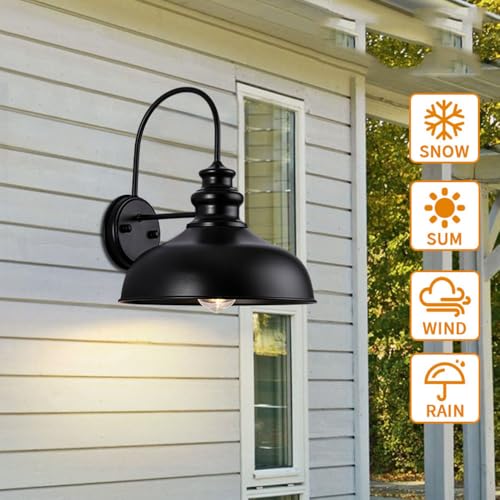 Luz de pared al aire libre impermeable con casquillo E27 para iluminación exterior de casa 3