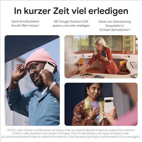 Google Pixel 8 Pro – Android Smartphone ohne SIM-Lock mit Teleobjektiv – Porcelain, 128GB + Pixel 8 Pro Case – Langlebiger Schutz – Fleckenabweisendes Silikon – Mint – Bild 6