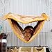Hohopeti Pet Cage Bed Hanging Hammock Soft Warm Hamster Nest Design Small Animal Rest Play Hideout Sleeping Suitable for Climbing Pets All Seasons