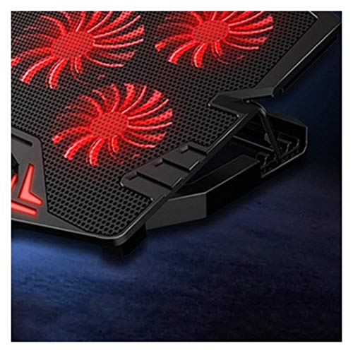 Base refrigerante para laptop con 5 ventiladores miniatura 2