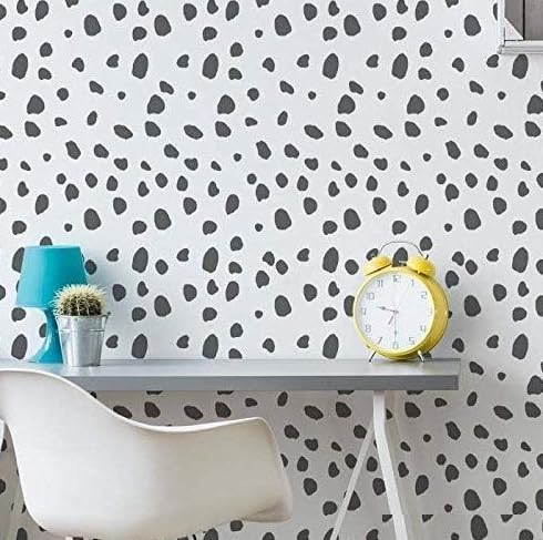 Dalmatian Cheetah Spots STENCIL | Nursery Wall Painting Stencil |